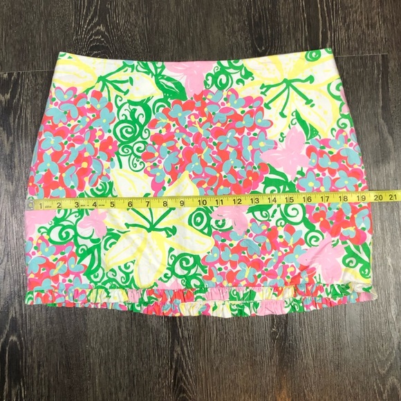 Lilly Pulitzer Callie Ruffle Mini Skirt - Picture 6 of 11